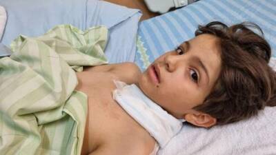 "Как в фильме ужасов": 7-летний Йосеф чудом выжил после ранения случайной пулей