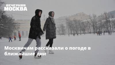 Москвичам рассказали о погоде в ближайшие дни