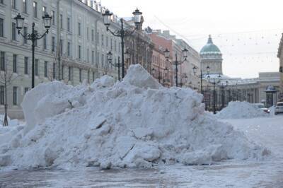 В Смольном отказались дать денег для улучшения уборки снега в Петербурге