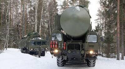 Россия проведет стратегические учения ядерных сил