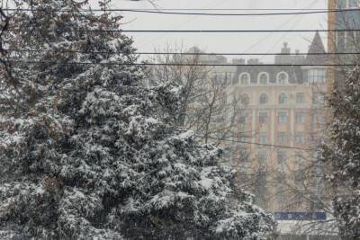 Сильные снегопады парализовали движение на трассе в Рязанской области
