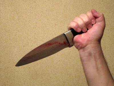 Мужчина с кухонным ножом напал на женщину и полицейского в Ростовской области