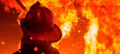 Пожарные спасли 12 человек в городе бумажников Карелии