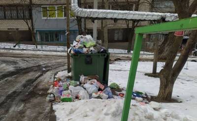 Днепр утопает в мусоре после Нового года: брошены елки и переполнены баки - dnepr.politeka.net - Украина