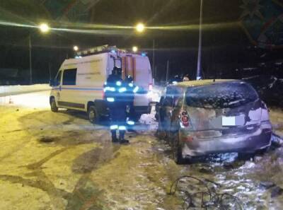 Двое детей пострадали в ДТП на трассе М-10 в Тосненском районе — фото