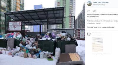 Невский экологический оператор попал на штраф из-за гор мусора в Петербурге после праздника