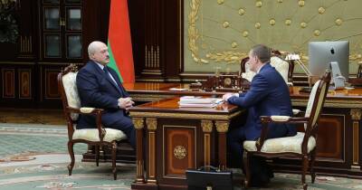 Президент принял с докладом председателя Минского облисполкома