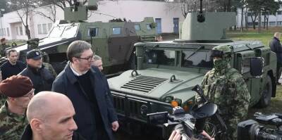 Сербские военные продемонстрировали Вучичу возможности российских...