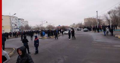 В Алматы перекрыли площадь Республики в связи с областными протестами