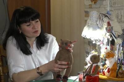 Тамбовчанка провела мастер-класс по созданию новогодней игрушки