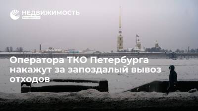 Оператора ТКО Петербурга накажут за запоздалый вывоз отходов