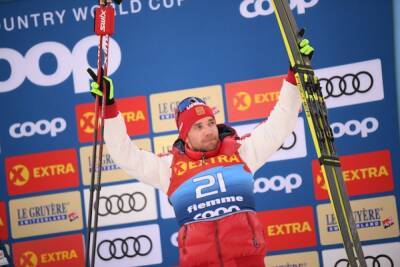 Российский лыжник Червоткин стал третьим в масс-старте «Тур де Ски»
