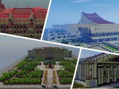 Школьник из Ростова воссоздал в Minecraft известные здания города
