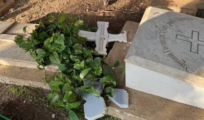 Вандал разгромил могилы на русском кладбище в Израиле