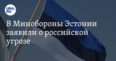 В Минобороны Эстонии заявили о российской угрозе. «Не хотят позволять другим жить в мире»
