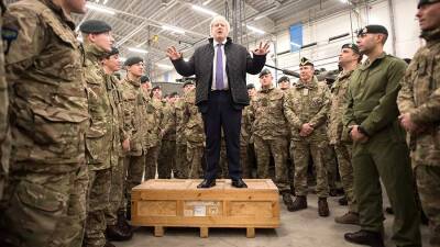 Великобритания заявила о желании увеличить число своих военных в Эстонии