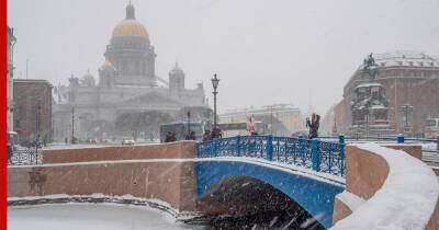 Циклон "Надя" принесет в Петербург снегопады и метели