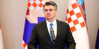 Президент Хорватии назвал премьер-министра «агентом Украины»