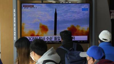 Мун Чжэин - «Рёнхап»: запущенная КНДР ракета превысила скорость звука в 16 раз - russian.rt.com - Южная Корея - КНДР - Япония