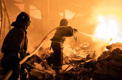 В Пятигорске началась эвакуация из-за пожара на хладокомбинате