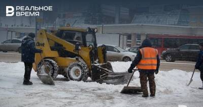 За сутки с казанских улиц вывезено больше 11,6 тысяч тонн снега