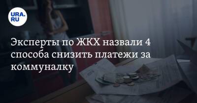 Эксперты по ЖКХ назвали 4 способа снизить платежи за коммуналку