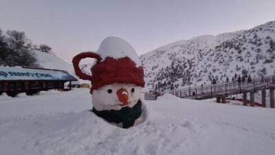 Итоги бури "Эльпис": на горе Хермон выпало рекордное количество снега