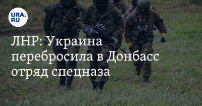 ЛНР: Украина перебросила в Донбасс отряд спецназа