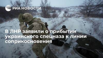 В ЛНР заявили о прибытии украинского спецназа в район поселка Новолуганское