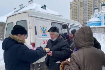 В Иванове благотворительный автобус Добруша привозит обеды нуждающимся