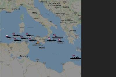 В Средиземном море стягиваются корабельные группировки: России и США