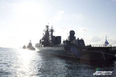 Корабли ЧФ закончили учения в Чёрном море