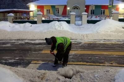 Снегопад не нарушил работу общественного транспорта в Великом Новгороде