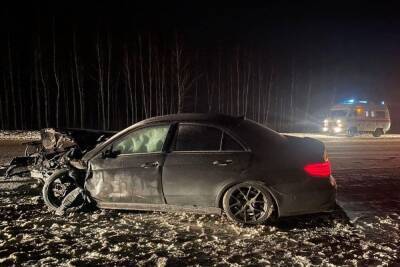 В Рязанской области в ДТП с Mercedes погиб 55-летний тамбовчанин на ВАЗ