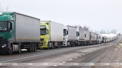 ГПК: за минувшие выходные количество грузовиков на маршрутах в страны ЕС увеличилось