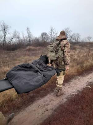 Украинский пес-разведчик Вася на фронте вырвался из плена кафиров. Отгрыз себе лапу (фото)