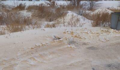 В выпавшем желтом снегу в Сибае обнаружили загрязняющее вещество - mkset.ru - Башкирия - Сибай
