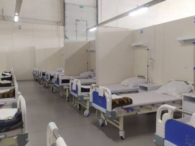 Госпиталь в «Ленэкспо» решили расширить из-за «омикрона»