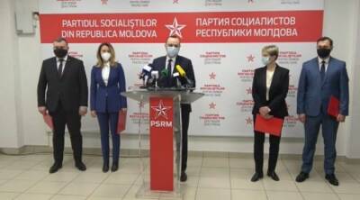 Молдавские социалисты перегруппировались «для борьбы с антинародной властью»