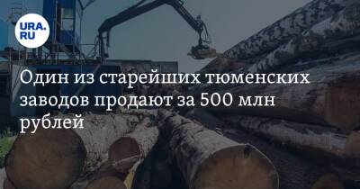 Один из старейших тюменских заводов продают за 500 млн рублей - ura.news - Тюмень - район Тюменский
