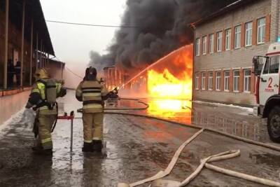 Сотрудникам пострадавшего от пожара предприятия «Псков-Полимер» дали выходные