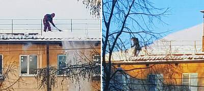 В Петрозаводске выявлено 230 нарушений по очистке крыш и дворов от снега