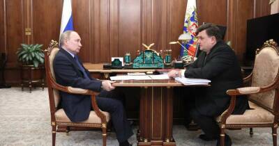 Путин провел встречу с министром юстиции Чуйченко