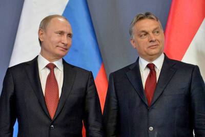 Стало известно, что Путин и Орбан обсудят во вторник