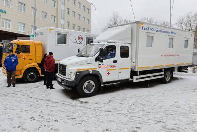 В Мурино и Кудрово направят два передвижных медицинских комплекса