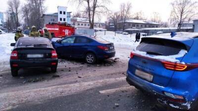 Три человека пострадали в ДТП в Ижевске