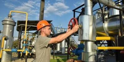 Украина за 3,5 месяца снизила природные запасы газа на 40%