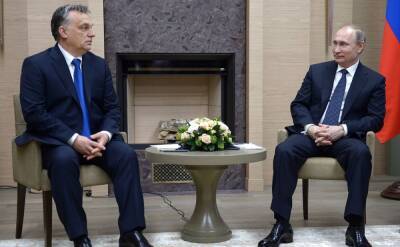 В Кремле озвучили темы предстоящих переговоров Путина и Орбана