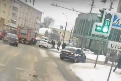 В ДТП в Заволжском районе Твери никто не пострадал