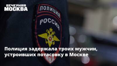 Полиция задержала троих мужчин, устроивших потасовку в Москве - vm.ru - Москва - Россия - район Пресненский - Москва